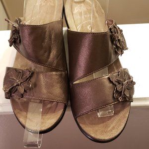 DANSKO Brown Womens Sandals Shoes 38 EU 7.5-8 US